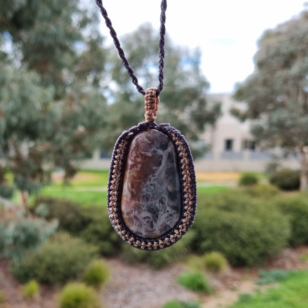 Petrified Wood Handmade Necklace