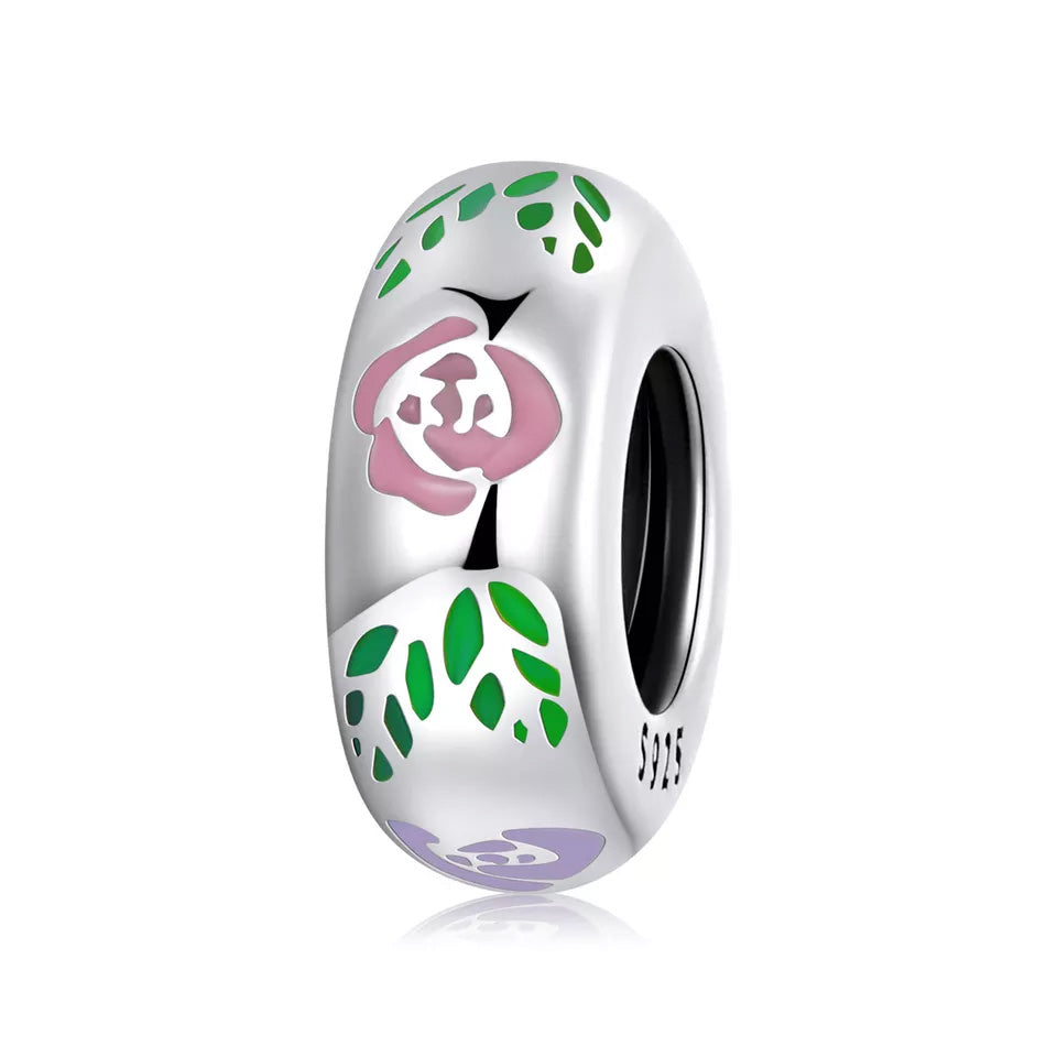 Sterling Silver Mom Love Charm