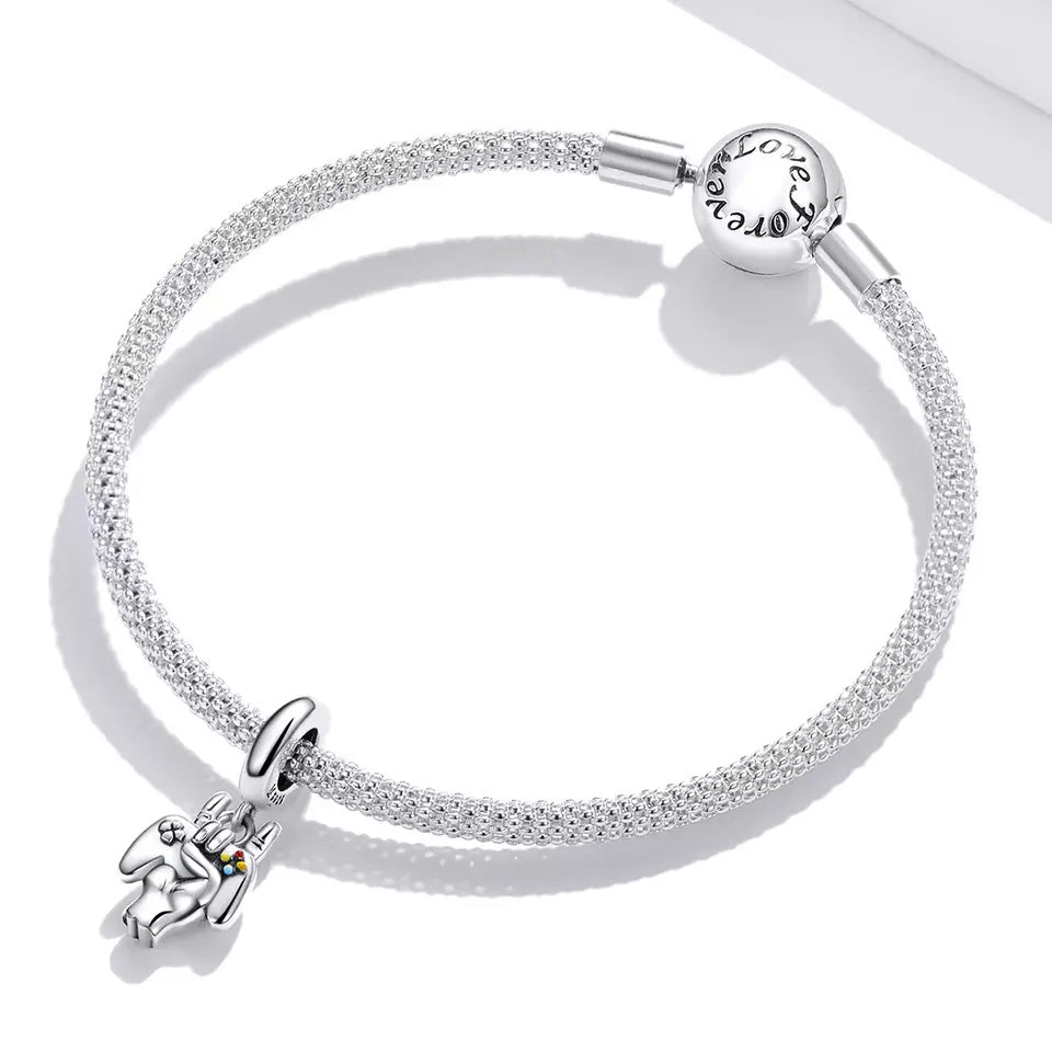 Sterling Silver Gamer Dangle Charm