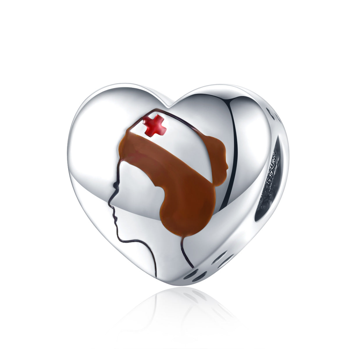 Sterling Silver I Love Medicine Bead Charm