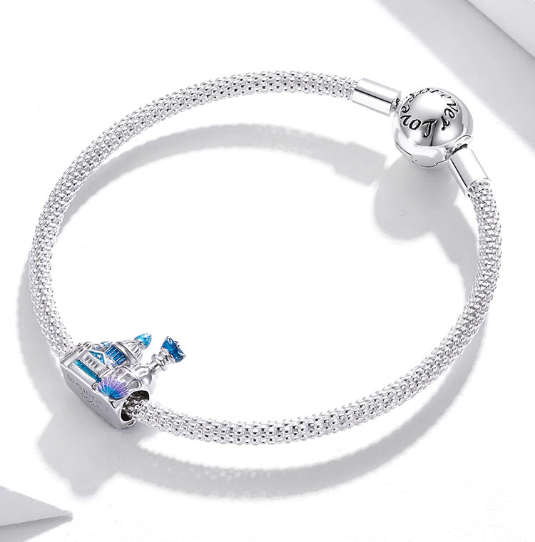 Sterling Silver Sea Castle Hypoallergenic Bead Charm