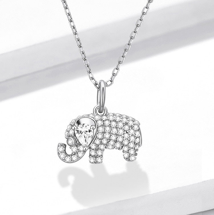 Sterling Silver Baby Elephant Hypoallergenic Necklace