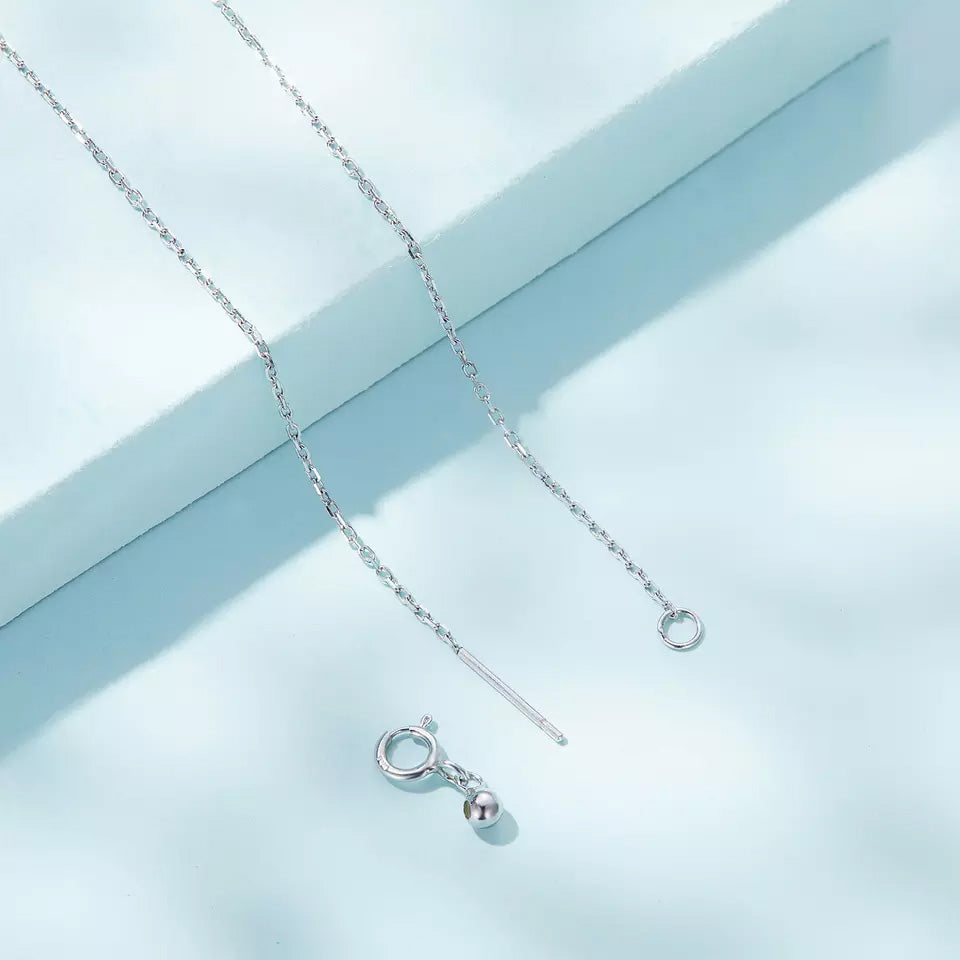 Sterling Silver Fine Luxury Hypoallergenic Necklace