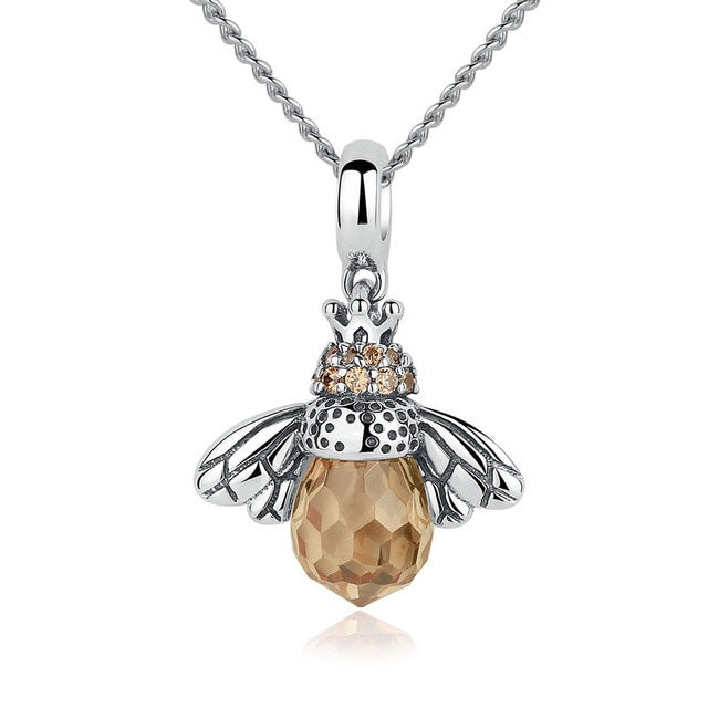 Sterling Silver Queen Bee Hypoallergenic Necklace