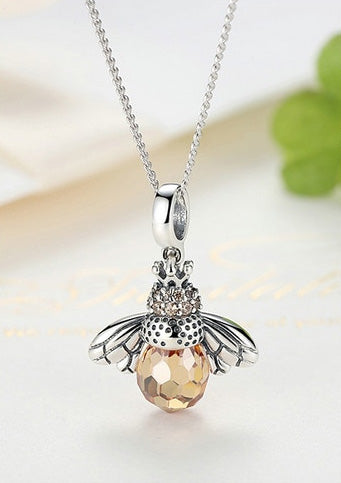 Sterling Silver Queen Bee Hypoallergenic Necklace