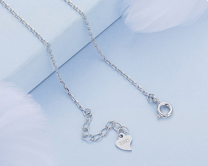 Sterling Silver Starburst Hypoallergenic Necklace