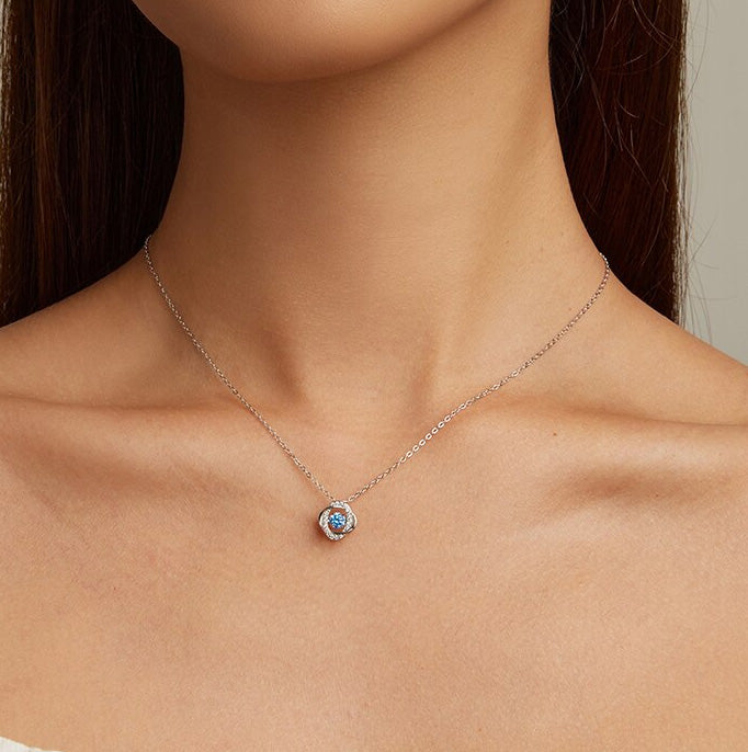 Sterling Silver Mobius Classic Hypoallergenic Necklace