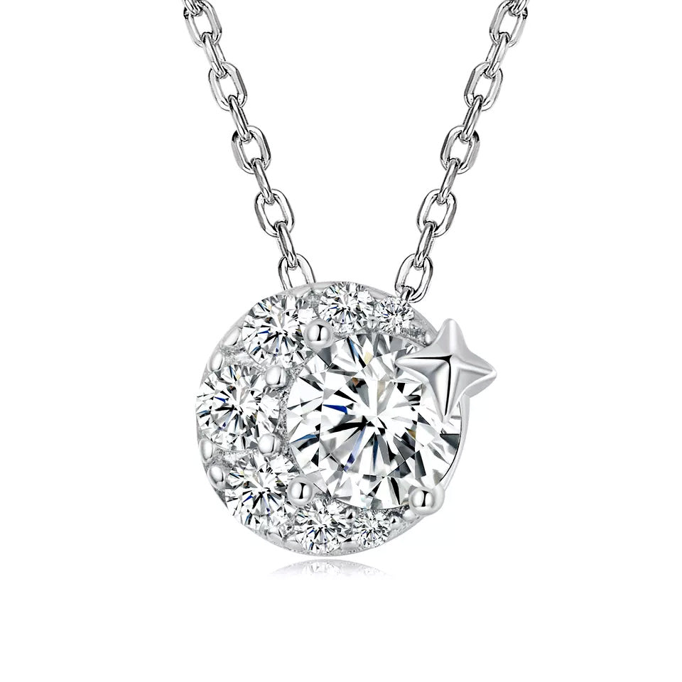 Sterling Silver Bright Night Hypoallergenic Necklace