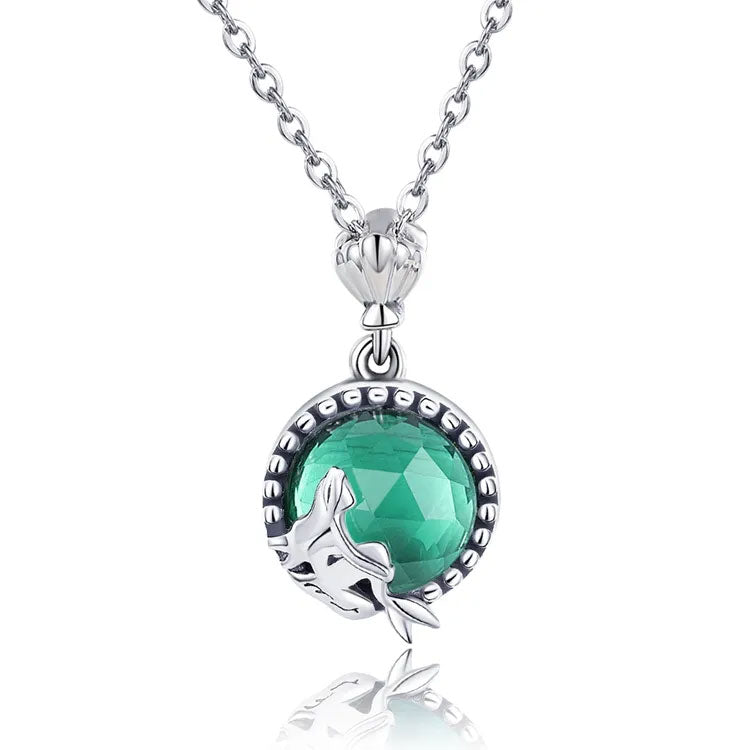 Sterling Silver Romantic Story Legend Hypoallergenic Necklace