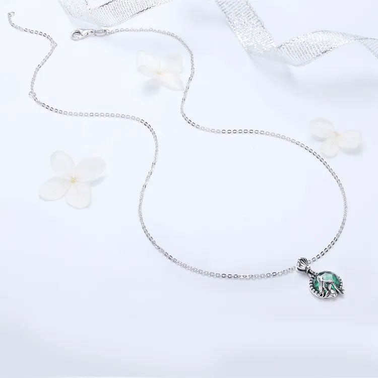 Sterling Silver Romantic Story Legend Hypoallergenic Necklace