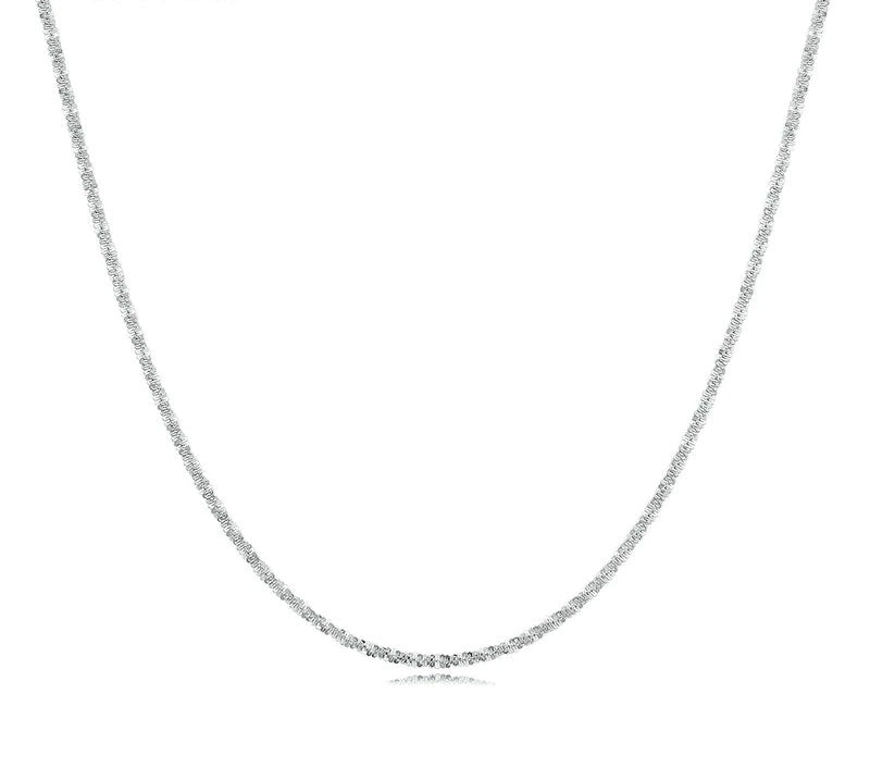 Sterling Silver Gypsophila Hypoallergenic Necklace