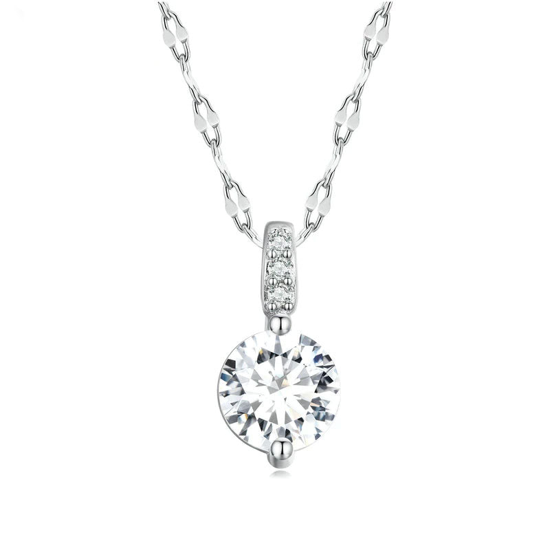 Sterling Silver Sophisticated CZ Hypoallergenic Necklace