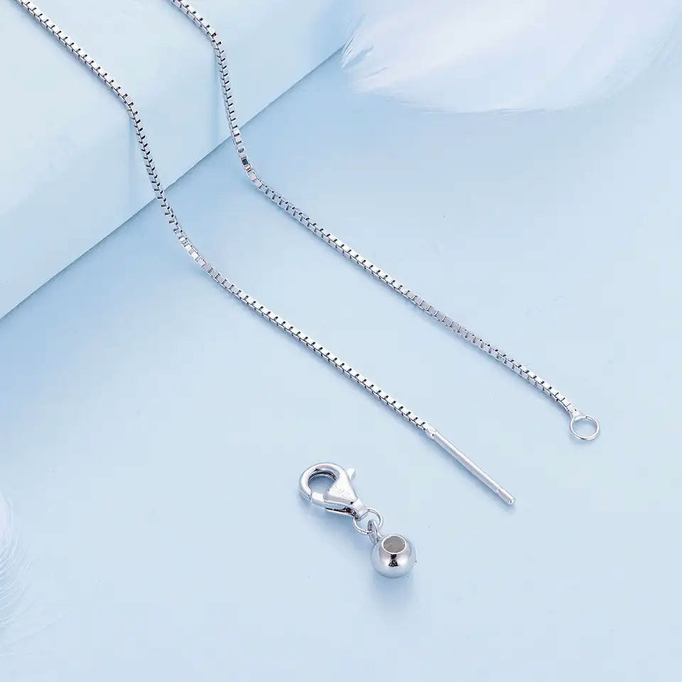 Sterling Silver Infinity Heart Hypoallergenic Necklace