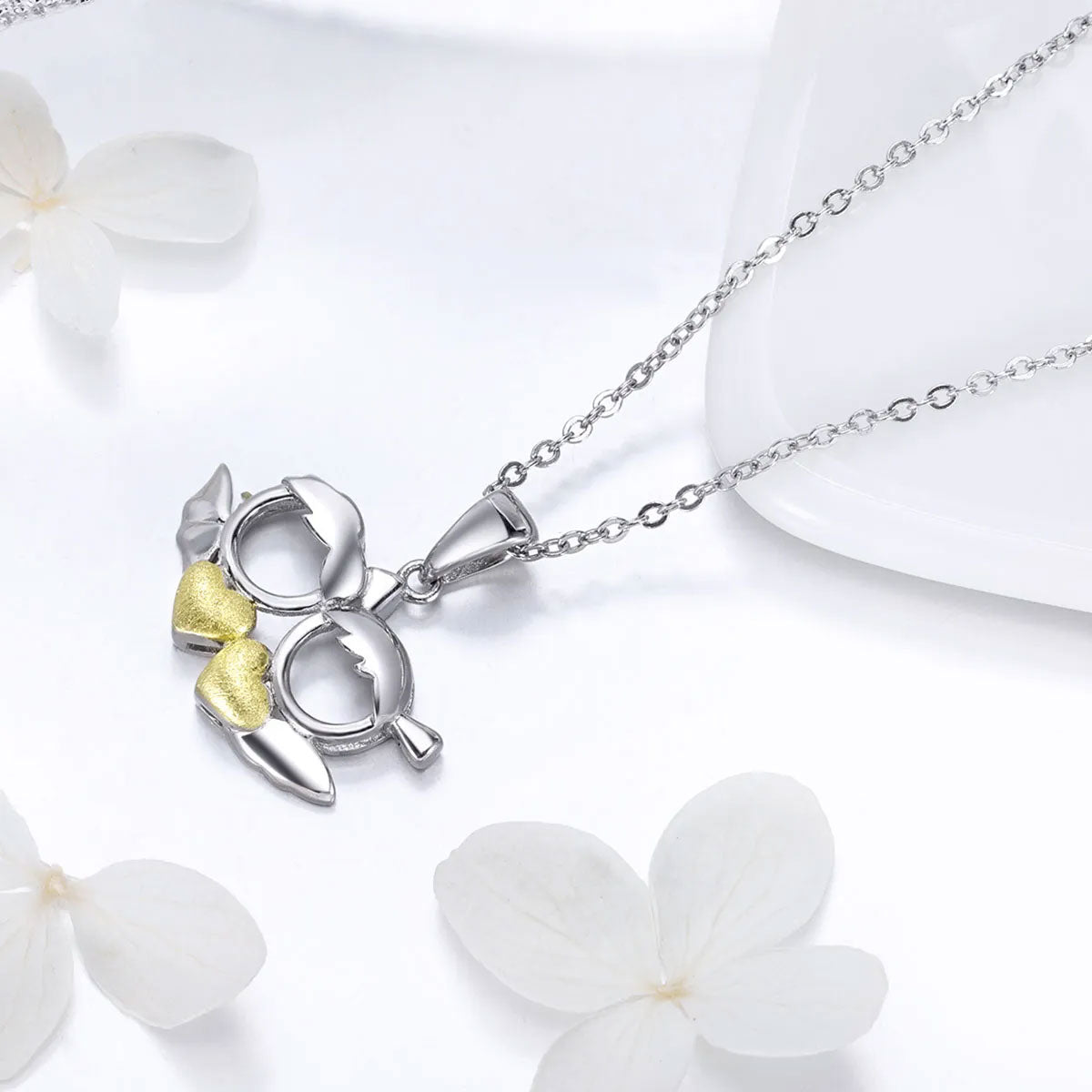 Sterling Silver Children's Love Hypoallergenic Necklace