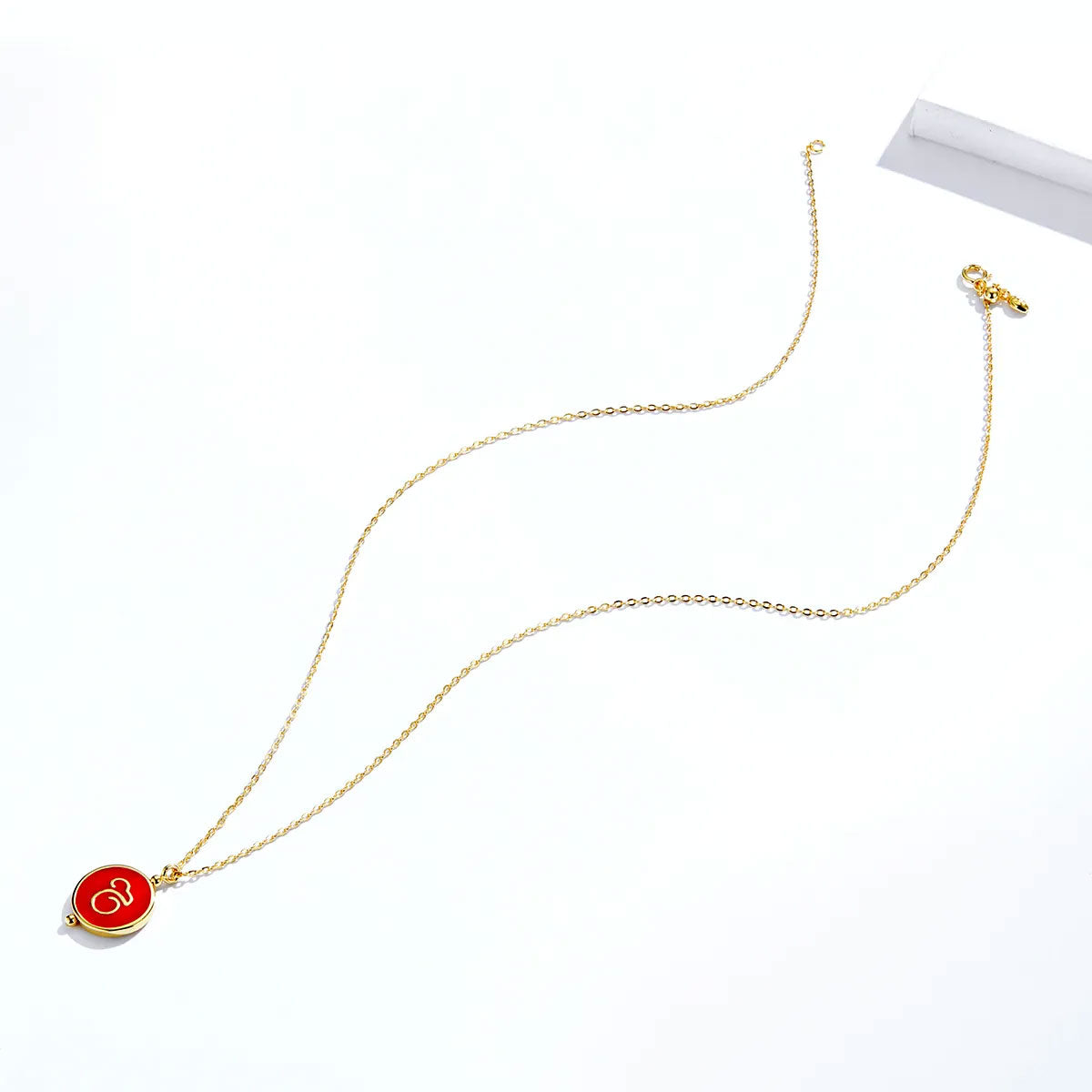 Sterling Silver Chinese Mouse Hypoallergenic Necklace