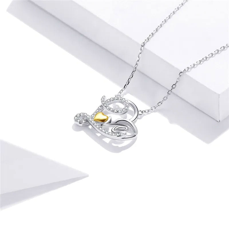 Sterling Silver True Love Hypoallergenic Necklace