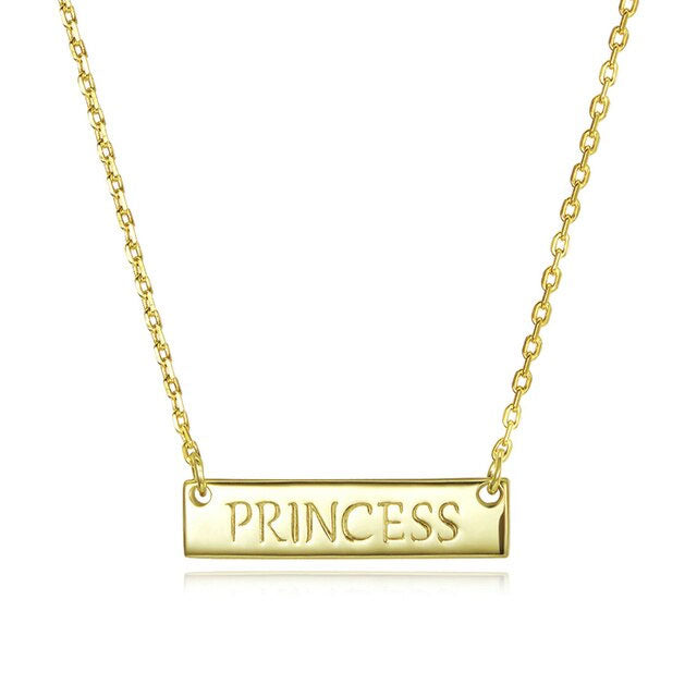 Sterling Silver Princess Hypoallergenic Necklace
