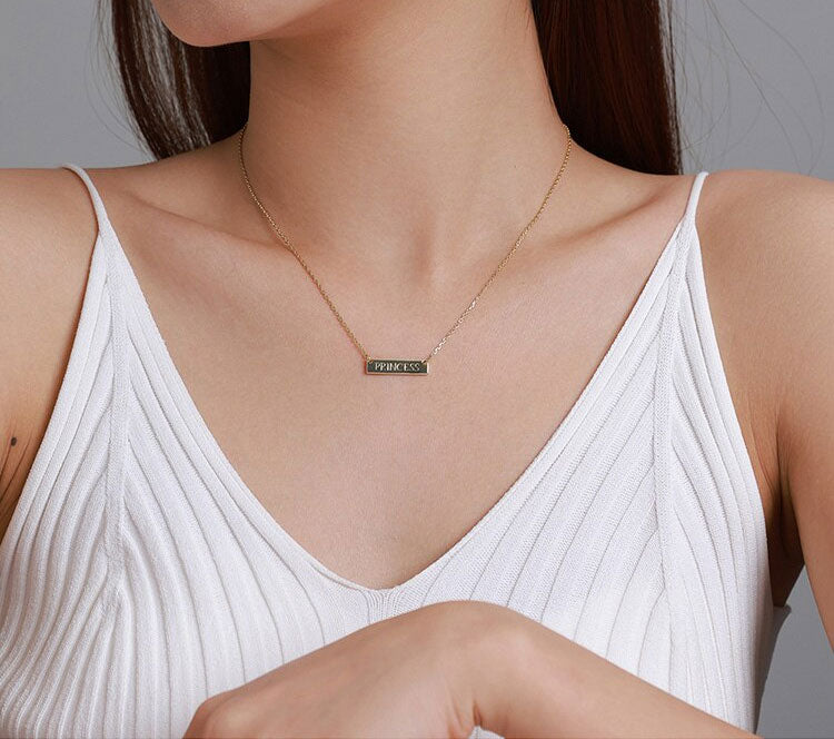 Sterling Silver Princess Hypoallergenic Necklace