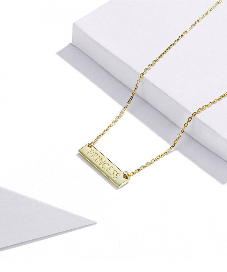 Sterling Silver Princess Hypoallergenic Necklace