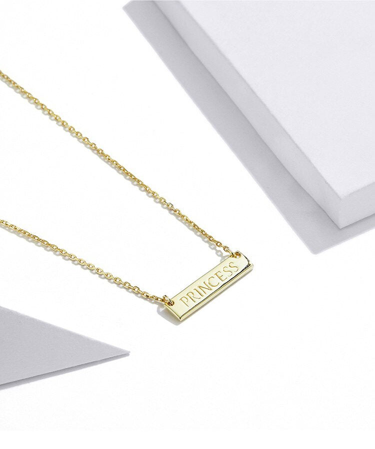 Sterling Silver Princess Hypoallergenic Necklace