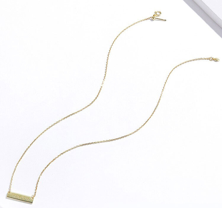 Sterling Silver Princess Hypoallergenic Necklace