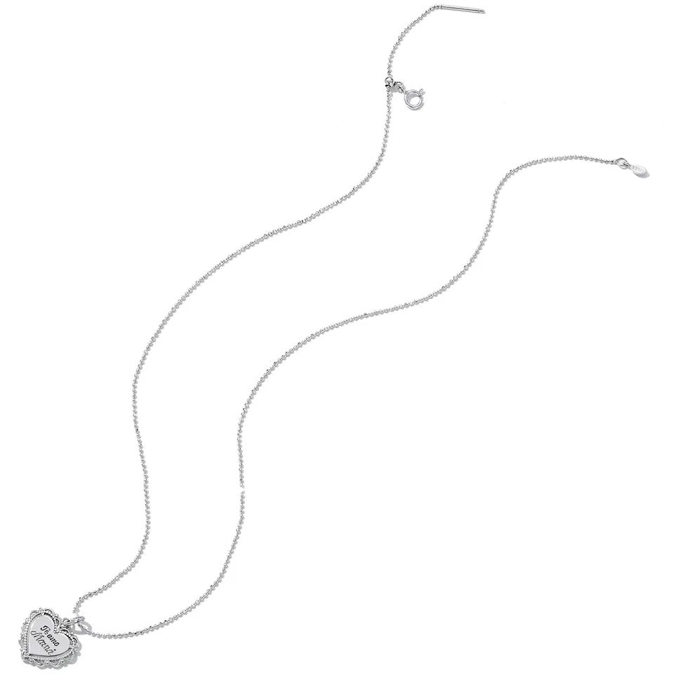 Sterling Silver I Love You Mommy in Spanish Hypoallergenic Necklace