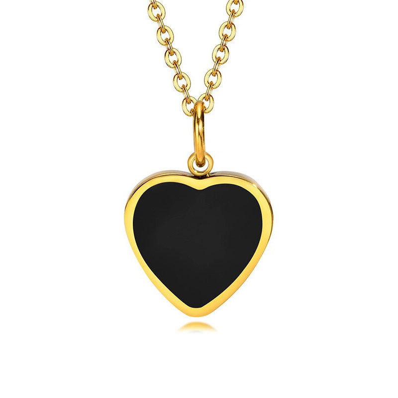 Stainless Steel Dark Love Necklace