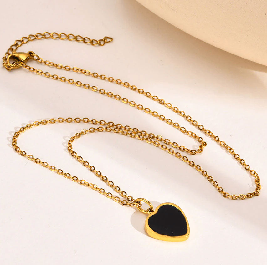 Stainless Steel Dark Love Necklace