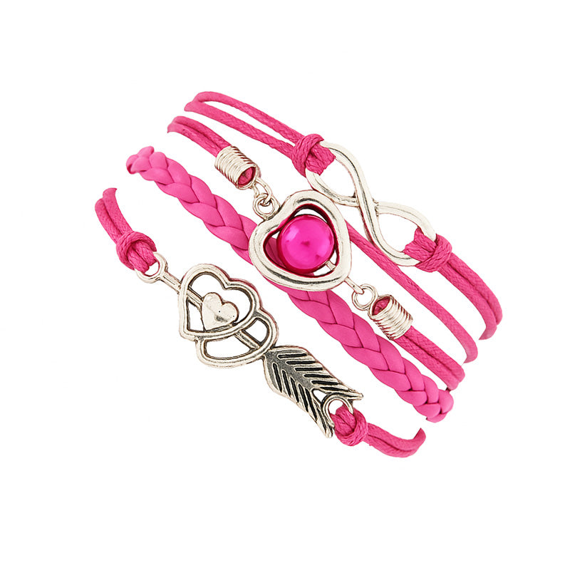 Girls Infinity Love Bracelet