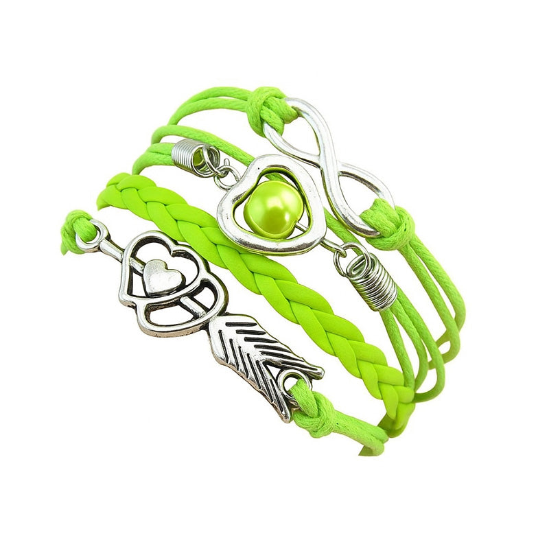 Girls Infinity Love Bracelet