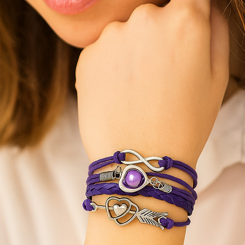 Girls Infinity Love Bracelet