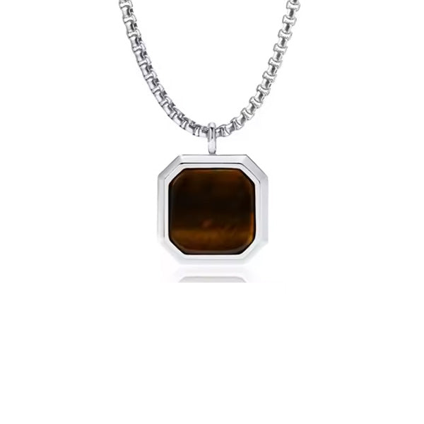 Stainless Steel Square Necklace