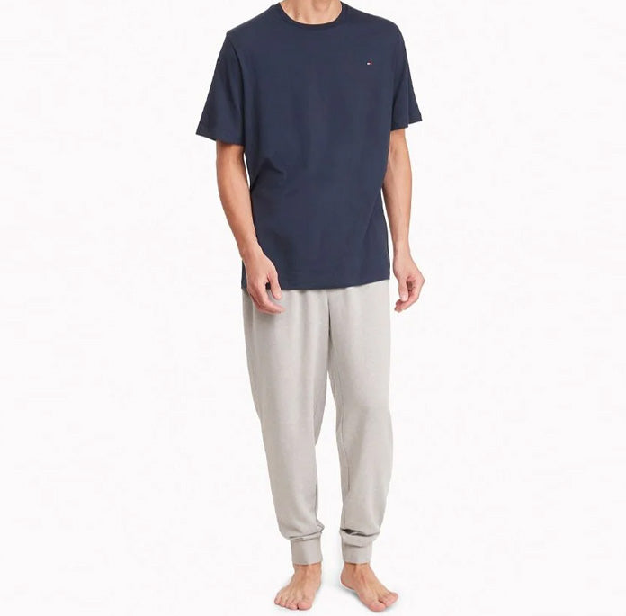 French Terry Pyjama Pants/T-Shirt Set Tommy Hilfiger 2 Pack