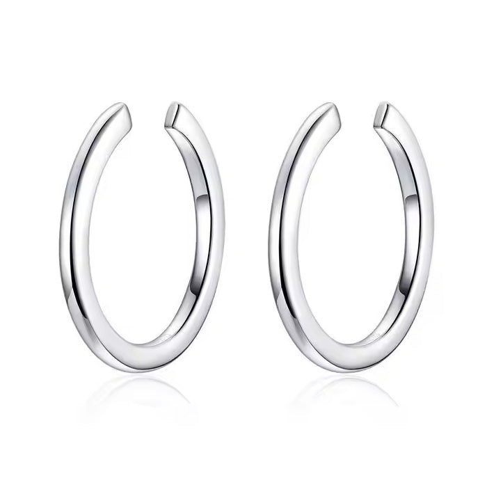 Sterling Silver Minimalist Hypoallergenic Ear Cuff