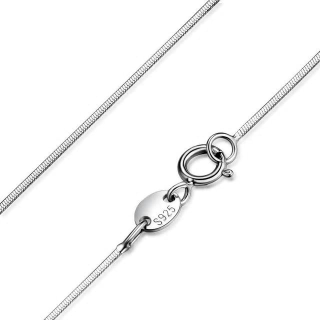 Sterling Silver Snake Chain Hypoallergenic Necklace
