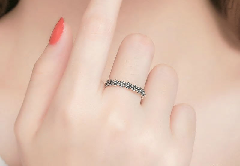 Sterling Silver Stackable Hypoallergenic Ring