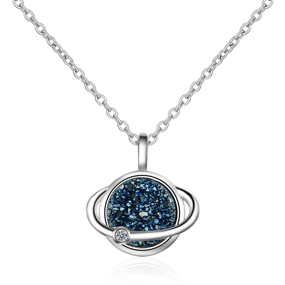 Sterling Silver Planet Hypoallergenic Necklace