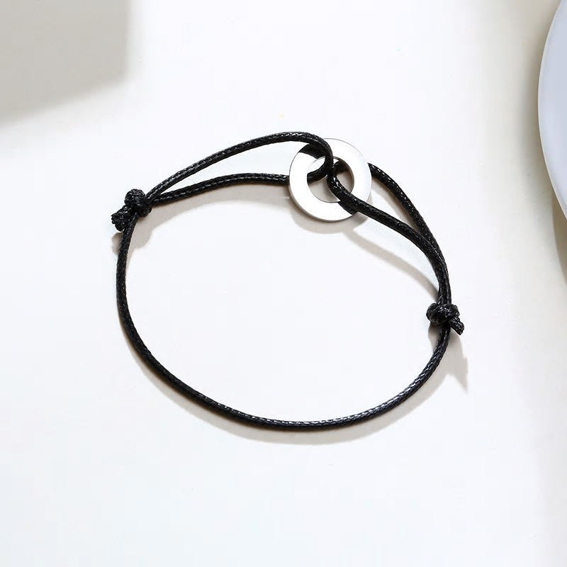 Stainless Steel Circle Anklet