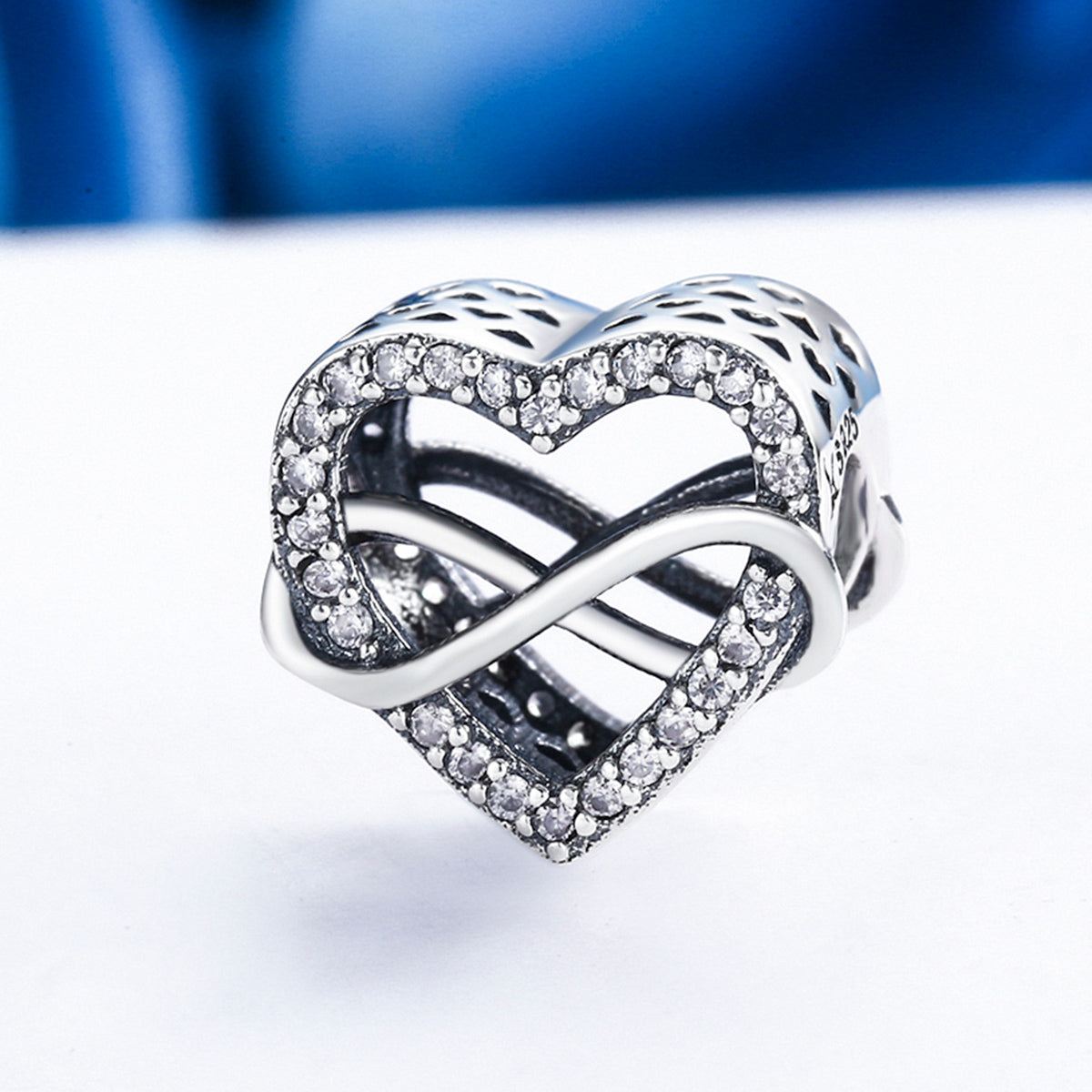 Sterling Silver Infinity Love Hypoallergenic Bead Charm