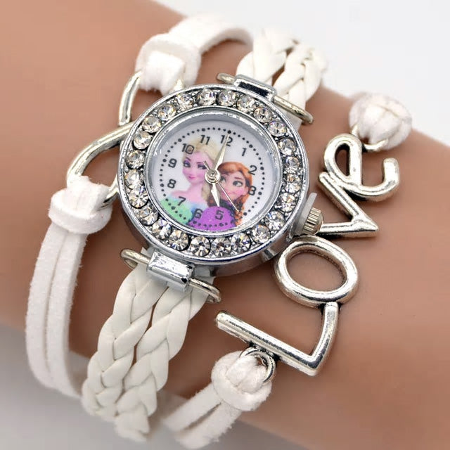 Girls Fashion Infinity Love Watch Bracelet - Various