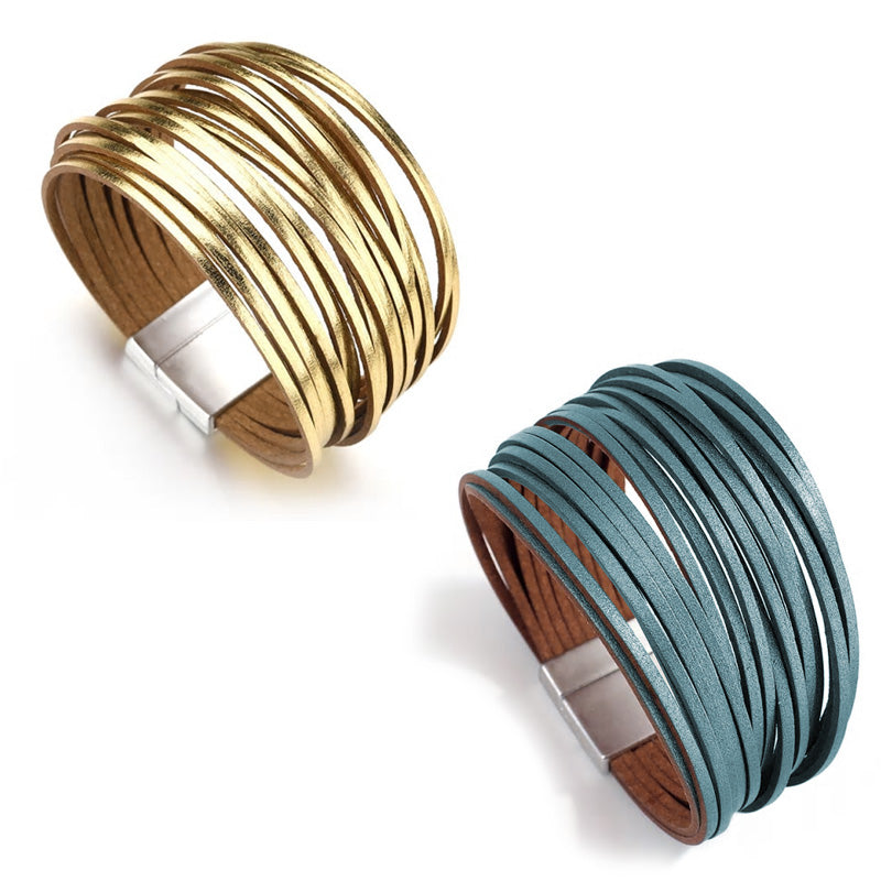 Multilayer Leather Bracelet