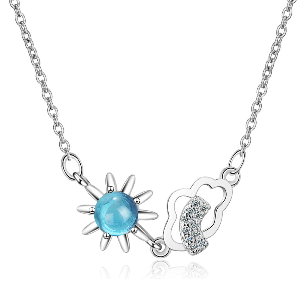 Sterling Silver Sunny Sky Hypoallergenic Necklace