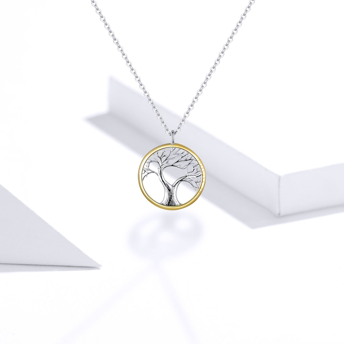 Sterling Silver Sacred Tree Of Life Hypoallergenic Necklace