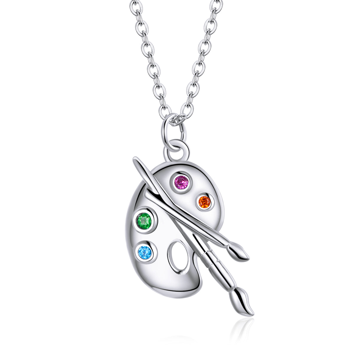 Sterling Silver Artistic Life Hypoallergenic Necklace