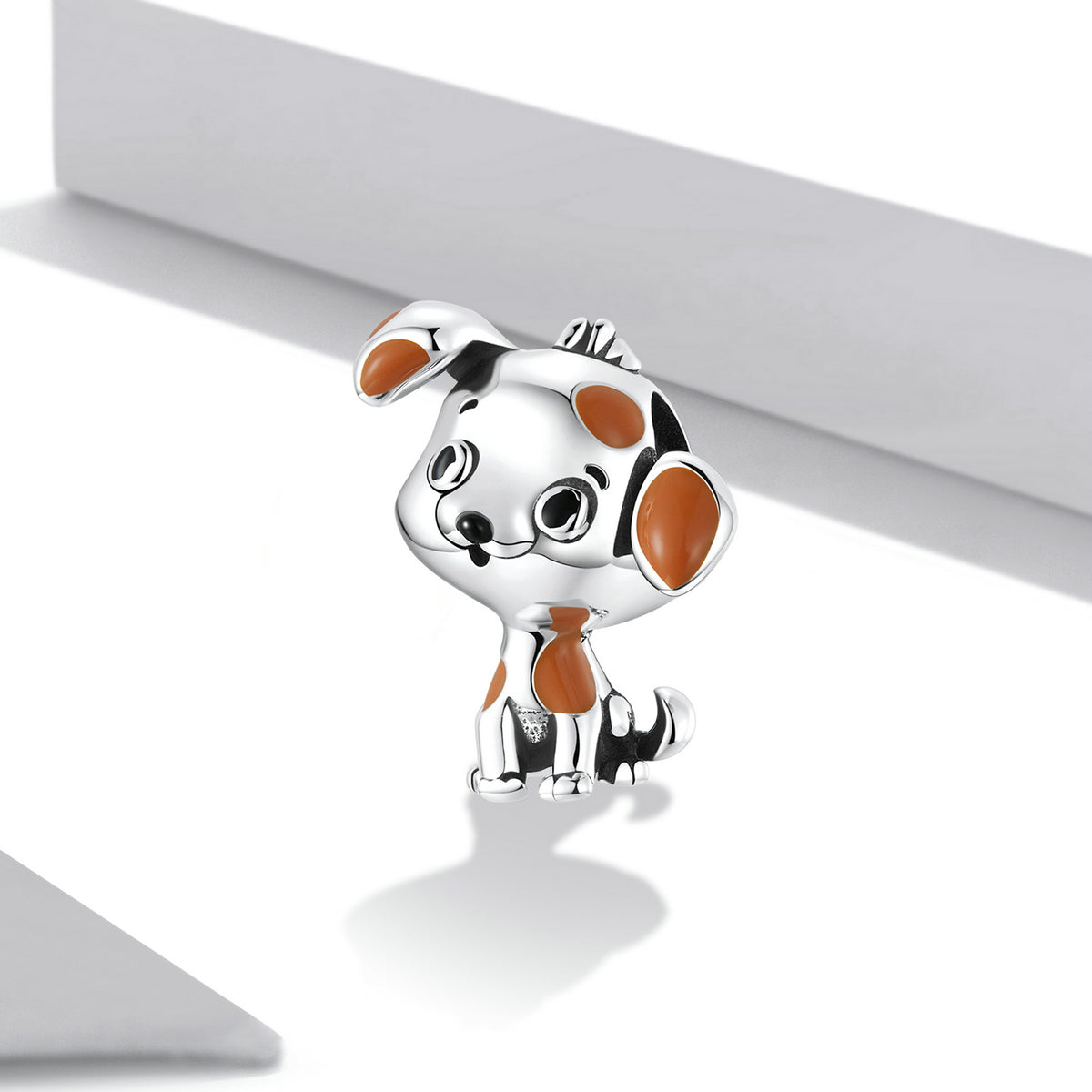Sterling Silver Dog Hypoallergenic Bead Charm