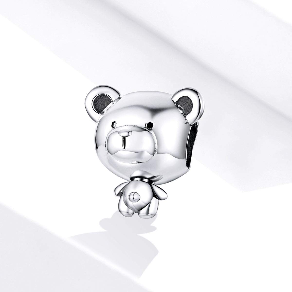 Sterling Silver Ted Bear Bead Charm