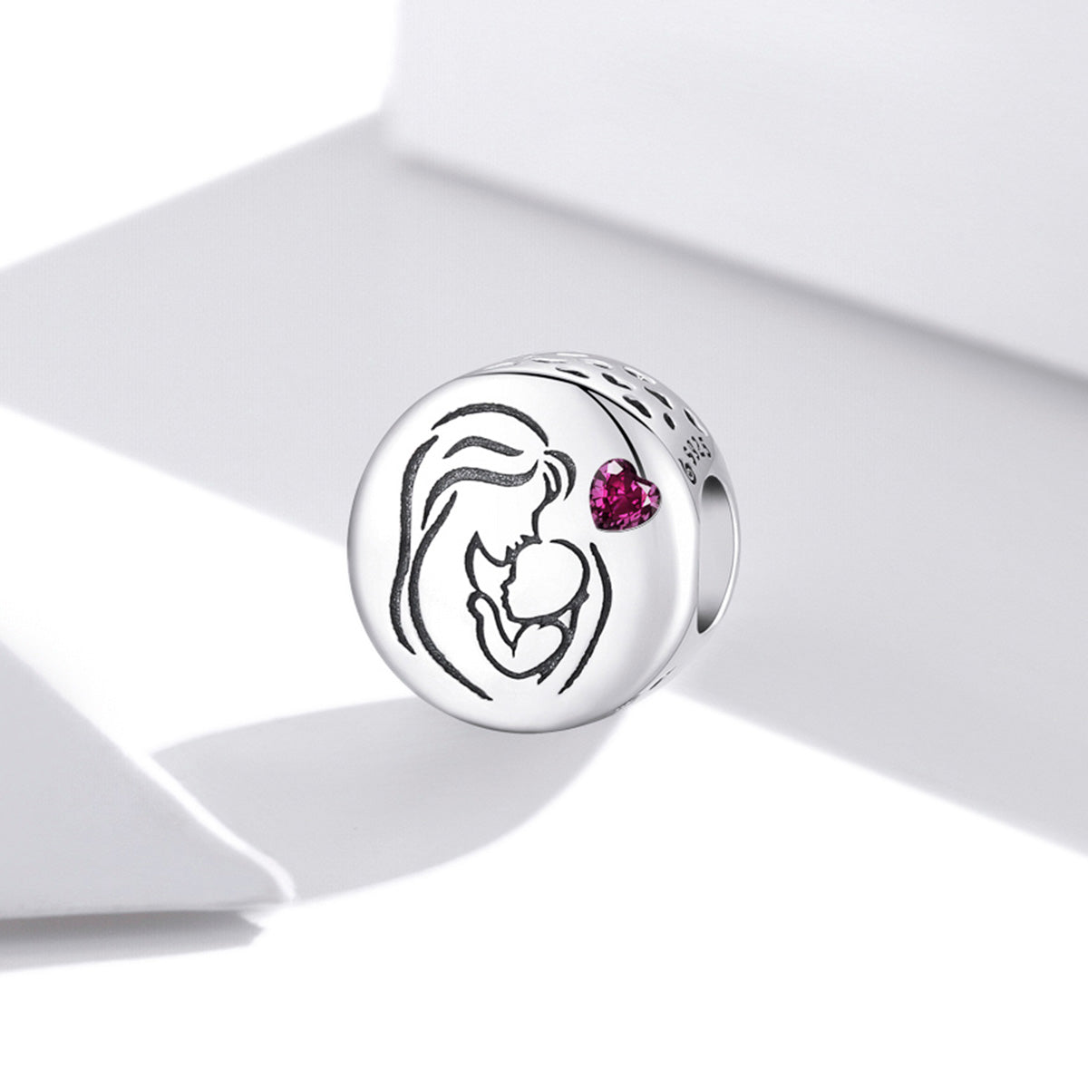 Sterling Silver Maternal Love Bead Charm