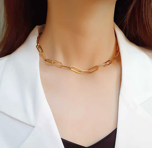 Stainless Steel Miami Cuban Choker Necklace